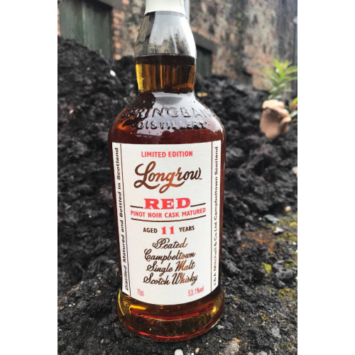 Longrow Red 11 Year Old Pinot Noir 2019 Single Malt Whisky - 70cl 53.1%