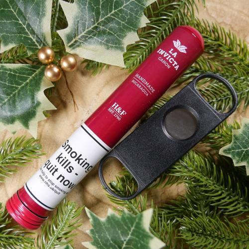 La Invicta Nicaraguan Canon Tubed Gift Box - 1 Cigar & Cutter
