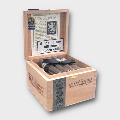 Drew Estate Liga Privada No. 9 Robusto Cigar - Box of 24