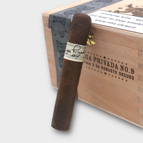 Drew Estate Liga Privada No. 9 Robusto Cigar - Box of 24