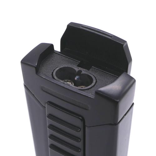 Mantis Fuegodoble Dual-Flame Lighter - Black