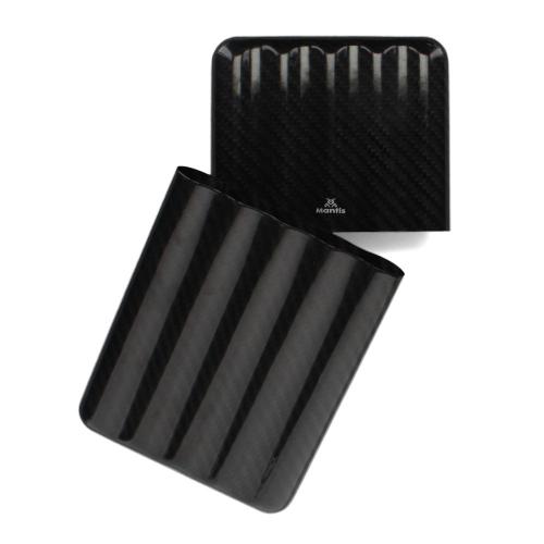 Mantis TrueCarbon 3K Gloss Cigar Case - Fits 5 Cigars
