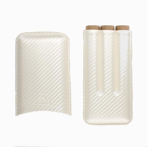 Mantis NeoCase Cigar Case - Pearl - Fits 3 Cigars