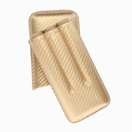 Mantis NeoCase Cigar Case - Gold - Fits 3 Cigars