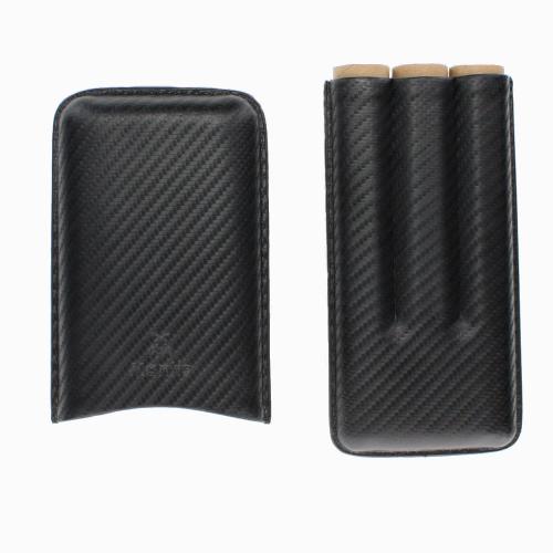 Mantis NeoCase Cigar Case - Black - Fits 3 Cigars