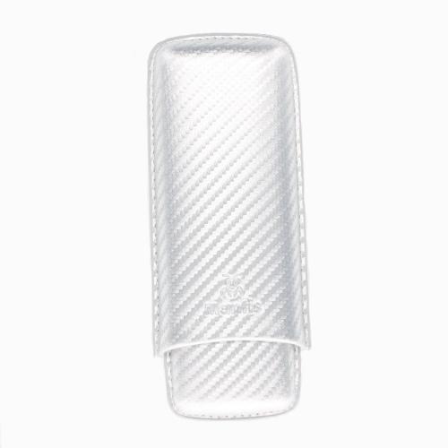 Mantis NeoCase Cigar Case - Silver - Fits 2 Cigars