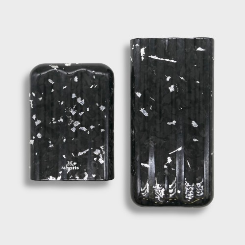 Mantis LuxForge Cigar Case - Platinum - Fits 3 Cigars