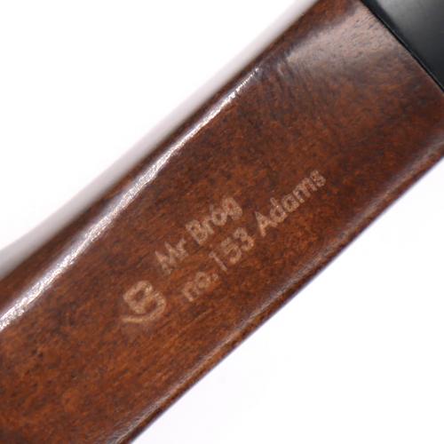 Mr Brog Adams 153 Smooth 9mm Filter Pipe (MB6715)