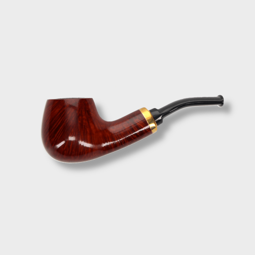 Mr Brog Rubel No 132 Smooth Metal Filter Fishtail Pipe (MB6906)