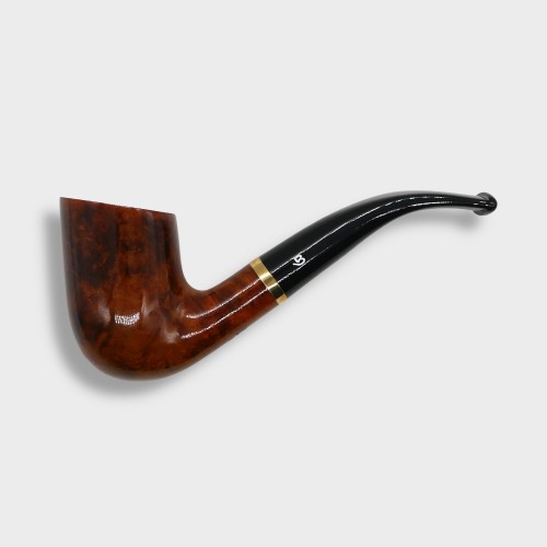 Mr Brog Steward 90 Briar 9mm Filter Fishtail Pipe (MB6912)