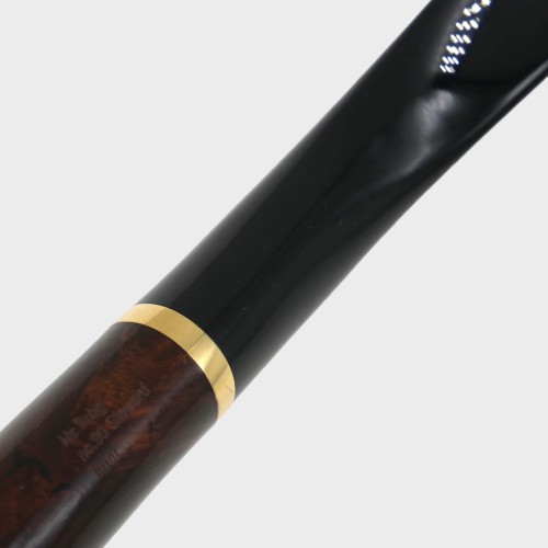 Mr Brog Steward 90 Briar 9mm Filter Fishtail Pipe (MB6914)