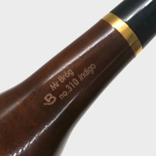 Mr Brog Indigo 310 Bent 9mm Filter Fishtail Pipe (MB6957)