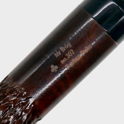 Mr Brog Dunkan Duke 302 Poker 9mm Filter Pipe (MB7171)