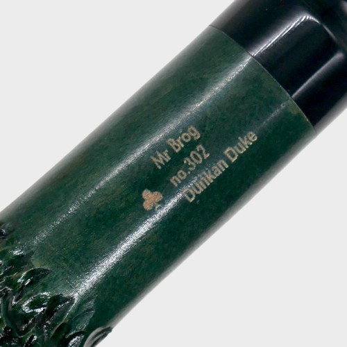 Mr Brog Dunkan Duke 302 Poker 9mm Filter Pipe (MB7173)