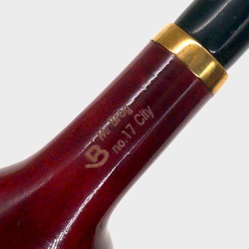 Mr Brog City 17 Metal Filter Bent Fishtail Pipe (MB7185)