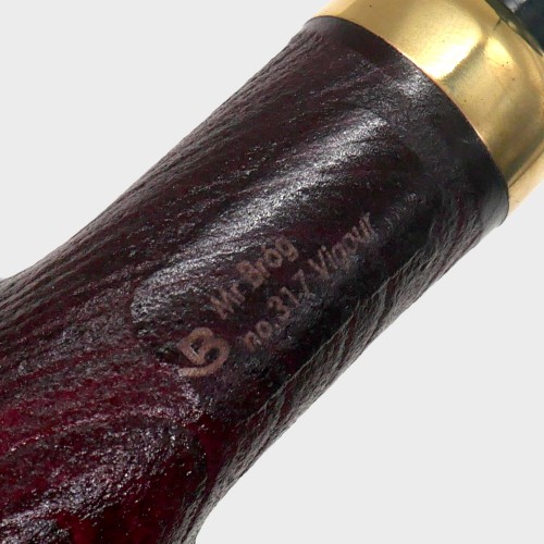 Mr Brog Vigour 317 9mm Filter Fishtail Pipe (MB7201)
