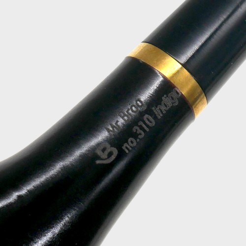 Mr Brog Indigo 310 Bent 9mm Filter Fishtail Pipe (MB7217)