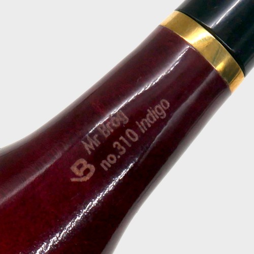 Mr Brog Indigo 310 Bent 9mm Filter Fishtail Pipe (MB7220)