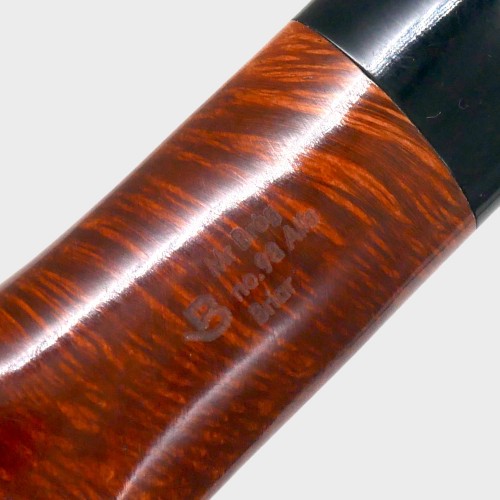 Mr Brog Alfa 98 Metal Filter Fishtail Briar Pipe (MB7262)