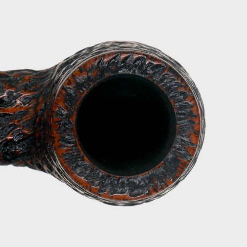 Mr Brog Alfa 98 Metal Filter Fishtail Briar Pipe (MB7264)