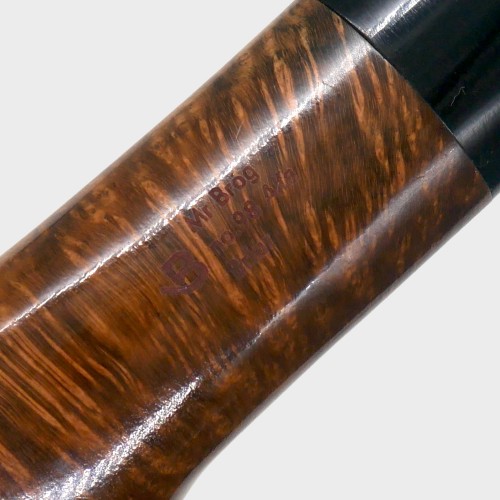 Mr Brog Alfa 98 Metal Filter Fishtail Briar Pipe (MB7265)