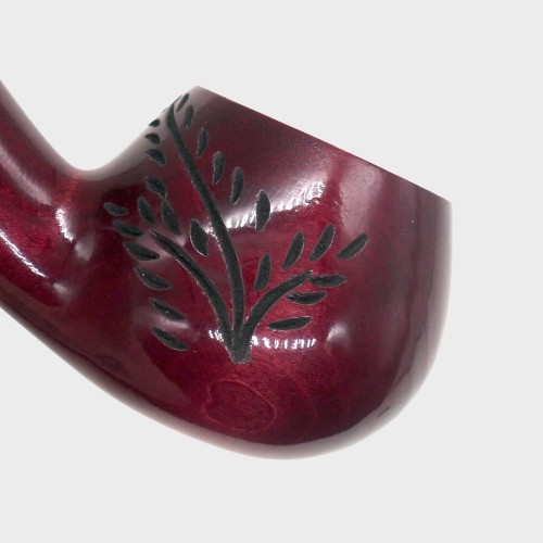 Mr Brog Plum 31 Fishtail 9mm Filter Pipe (MB7318)