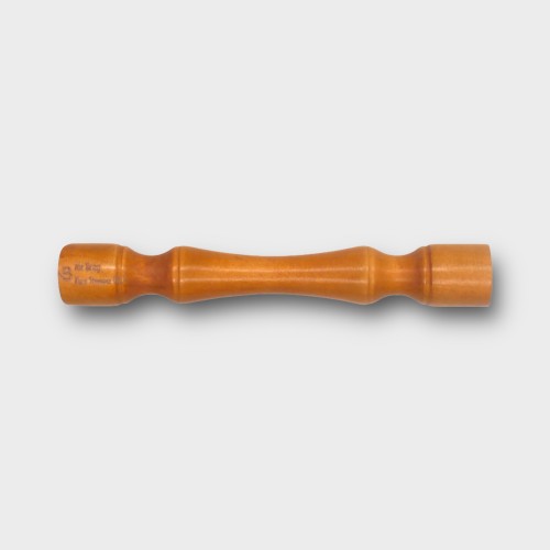 Mr Brog U12 Pear Wood Tobacco Pipe Tamper - Light Brown Finish (MBT005)