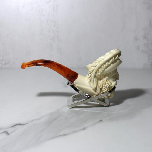 SLIGHT SECONDS - Meerschaum Medium Mercenary Bent Fishtail Pipe (MEER301)