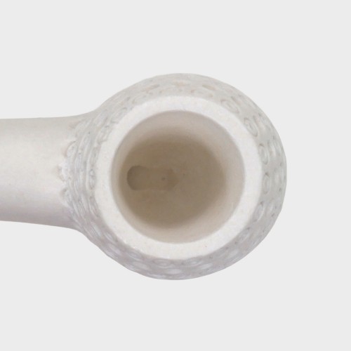 Meerschaum Mini Lattice Bent Fishtail Pipe (MEER70)