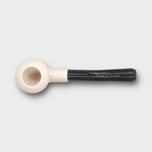 Meerschaum Mini Calabash Bent Fishtail Pipe (MEER79)