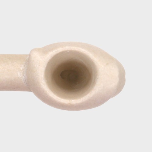 Meerschaum Mini Grim Reaper Bent Fishtail Pipe (MEER80)