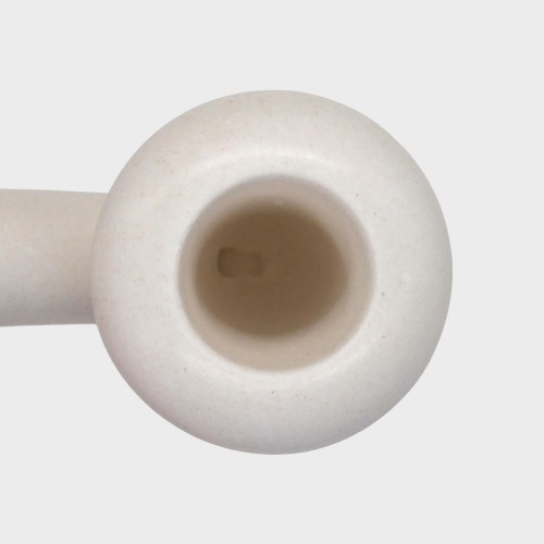 Meerschaum Standard Calabash Smooth Bent Fishtail Pipe (MEER71)