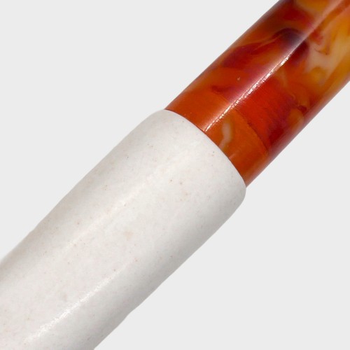 Meerschaum Standard Calabash Smooth Bent Fishtail Pipe (MEER71)