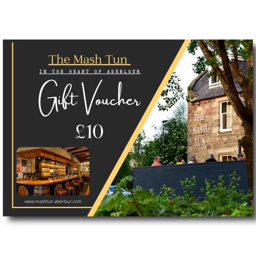 The Mash Tun - Â£10 Gift Voucher
