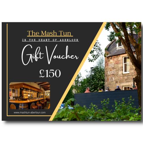 The Mash Tun - Â£150 Gift Voucher