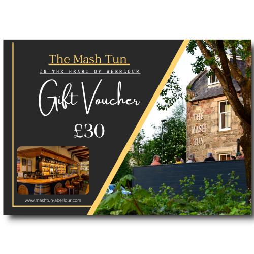 The Mash Tun - Â£30 Gift Voucher