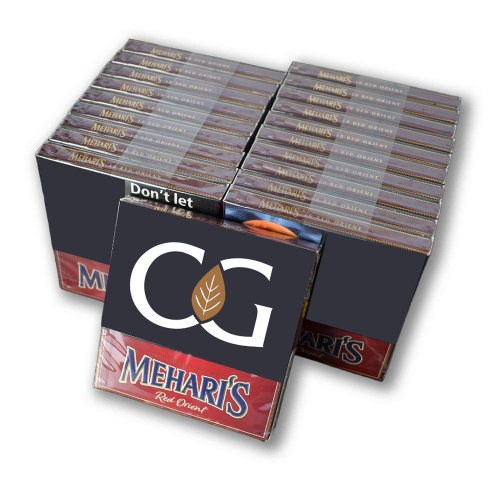 Meharis by Agio Red Orient Cigar - 20 Packs of 10 (200) Bundle Deal