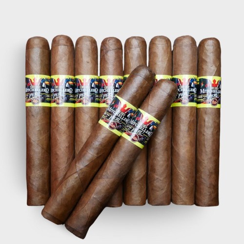 FLASH SALE - 8 + 2 Mitchellero Peru Robusto Extra SCARY Cigar Sampler - 10 Cigars