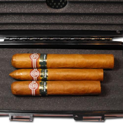 Montecristo Open 3 cigars in Montecristo Open travel case