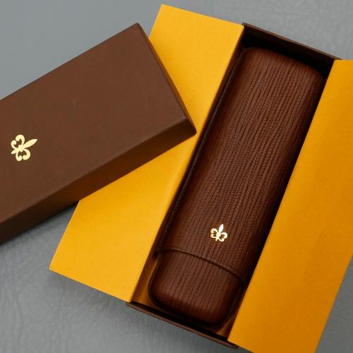 Montecristo Open Eagle Leather Cigar Case Gift Box Set -  2 Cigars