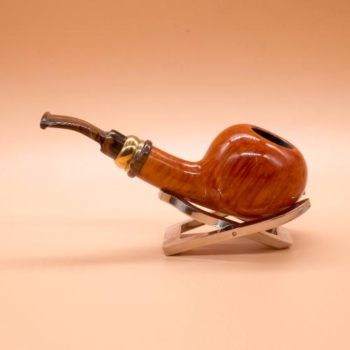 Neerup Classic Series gr 4 Smooth Bent 9mm Filter Fishtail Pipe (NEER256)