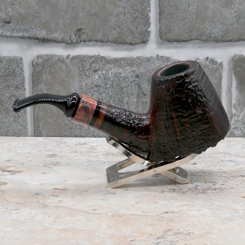 P Jeppesen IDA Handmade gr 3 Smooth Bent 9mm Filter Fishtail Pipe (NEER267)