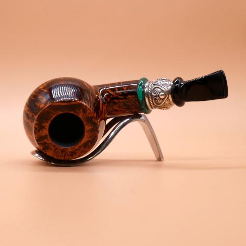 P Jeppesen Boutique gr 3 Smooth 9mm Bent Fishtail Pipe (NEER336)