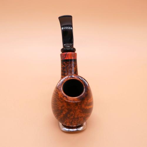 P Jeppesen IDA Handmade gr 5 Smooth Bent 9mm Fishtail Pipe (NEER340)