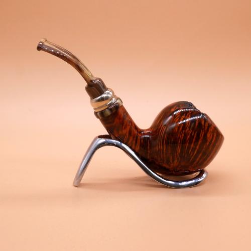 Neerup Classic Series gr 4 Smooth Bent 9mm Filter Fishtail Pipe (NEER347)