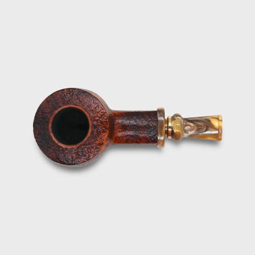 Neerup Structure Series gr 2 Sandblast Straight 9mm Filter Fishtail Pipe (NEER403)