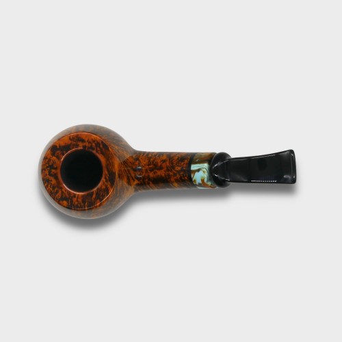 P Jeppesen IDA Handmade gr 5 Smooth Bent 9mm Filter Fishtail Pipe (NEER409)