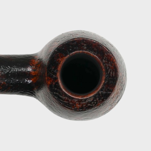 P Jeppesen Boutique gr 3 Rusticated Bronze 9mm Bent Fishtail Pipe (NEER411)
