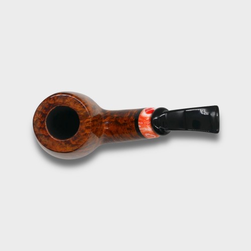 P Jeppesen IDA Handmade gr 4 Smooth Bent 9mm Fishtail Pipe (NEER413)