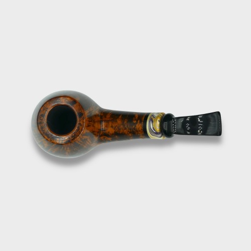 P Jeppesen IDA Handmade gr 3 Smooth Bent 9mm Filter Fishtail Pipe (NEER426)